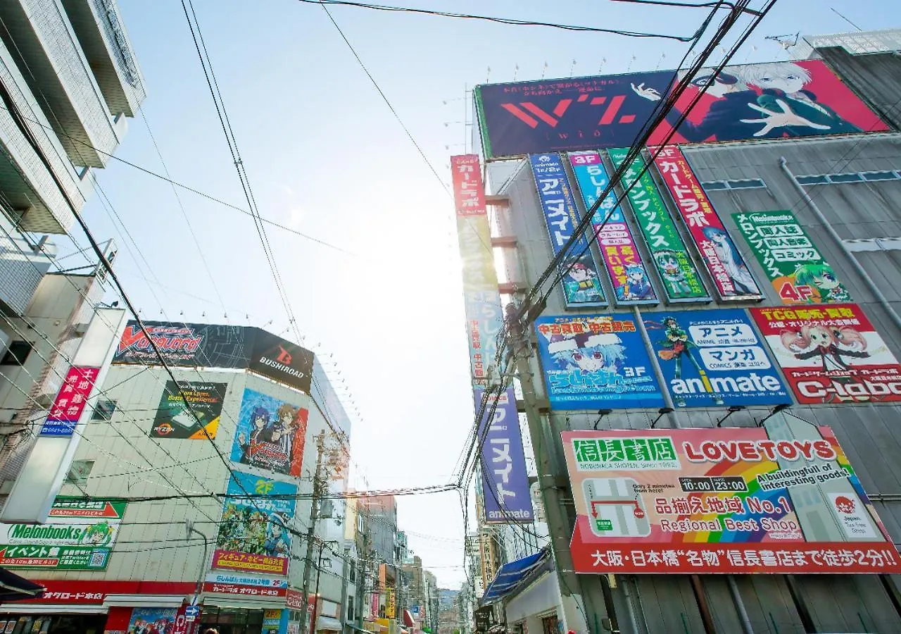 Apa Hotel Nambaminami Ebisucho Eki Shinsekai Oszaka Japán